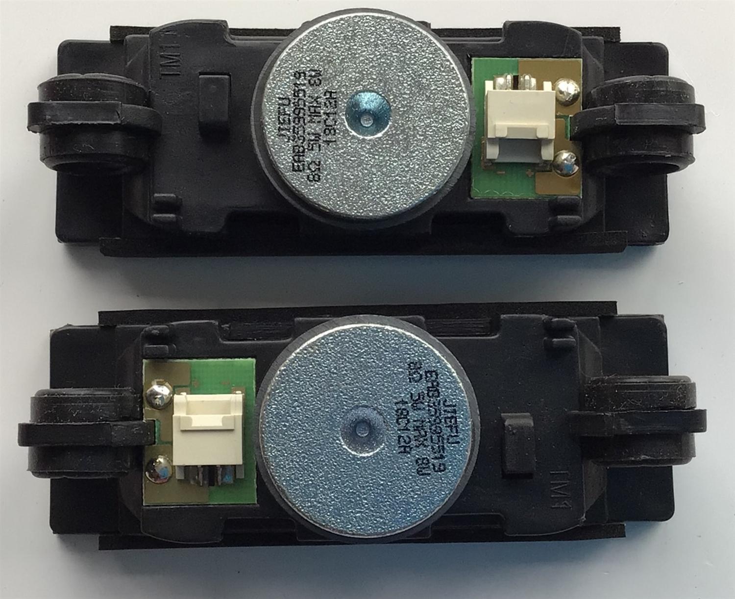 KIT DE BOCINAS PARA MONITOR LG (2 PZ) / NUMERO DE PARTE EAB35995519 / 8Ω 5W / 18C12A / MODELO 24LF454B-PU.BUSQLPM	 - Imagen 2